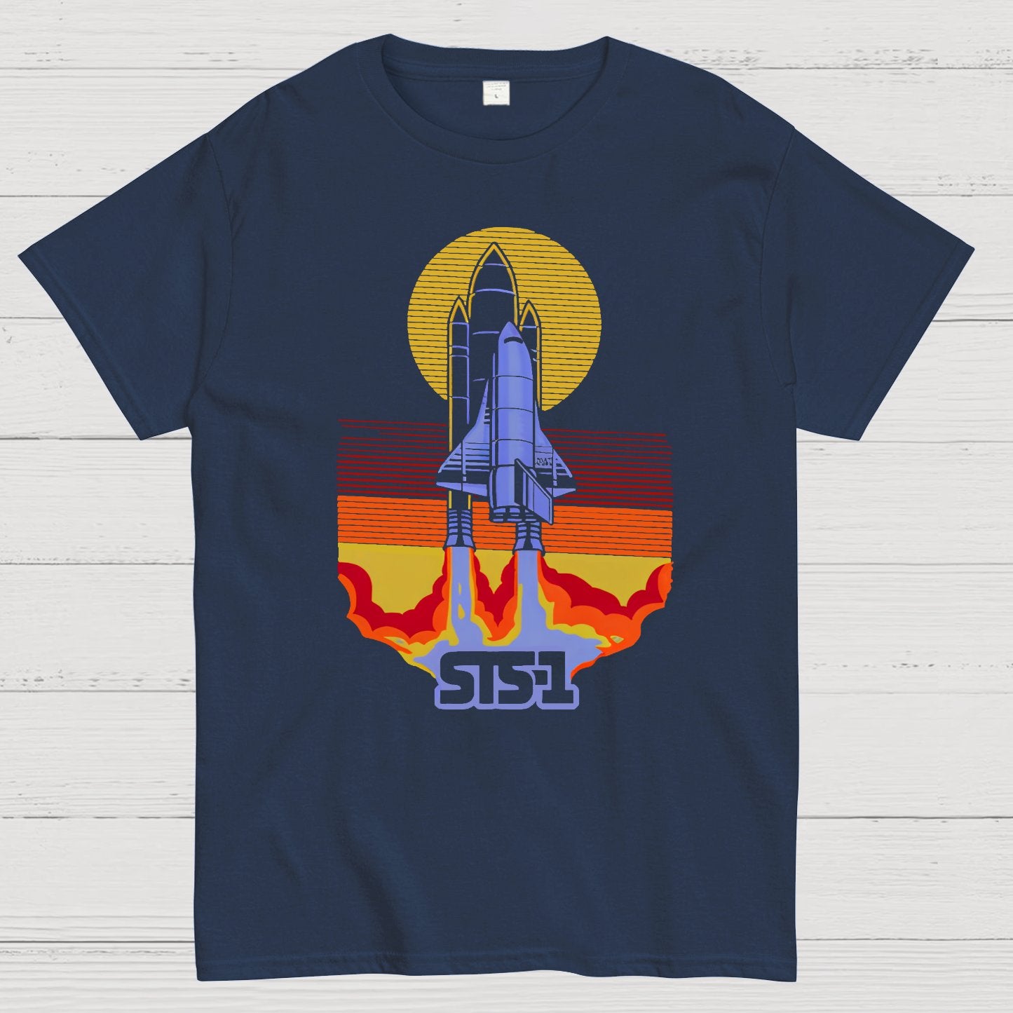 STS-1 Space Shuttle Geek T-Shirt