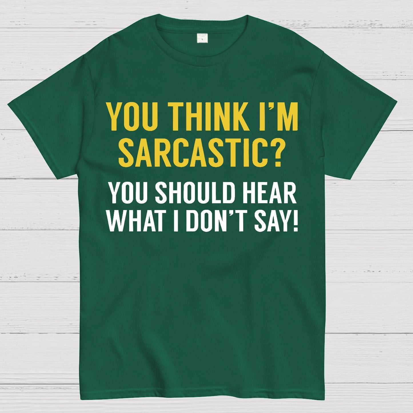 Sarcastic ？Geek T-Shirt