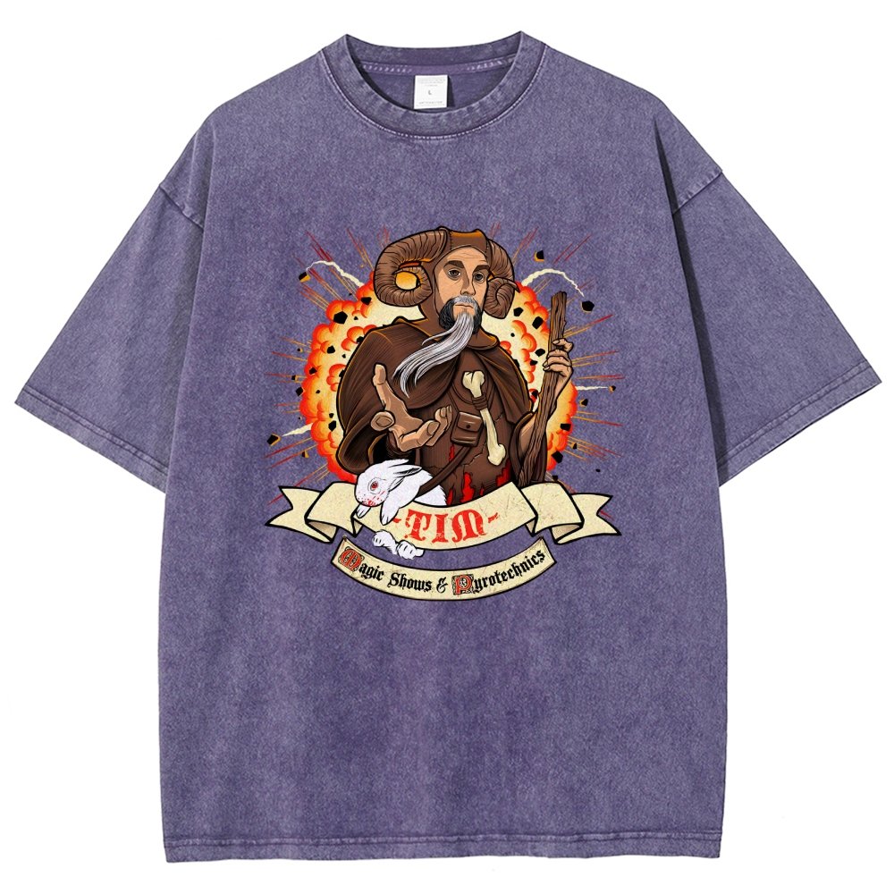 The Enchanter Vintage Distressed T-shirt
