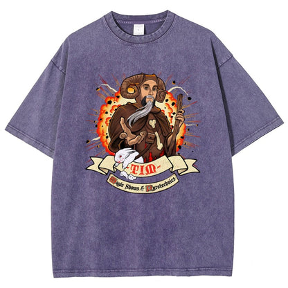 The Enchanter Vintage Distressed T-shirt