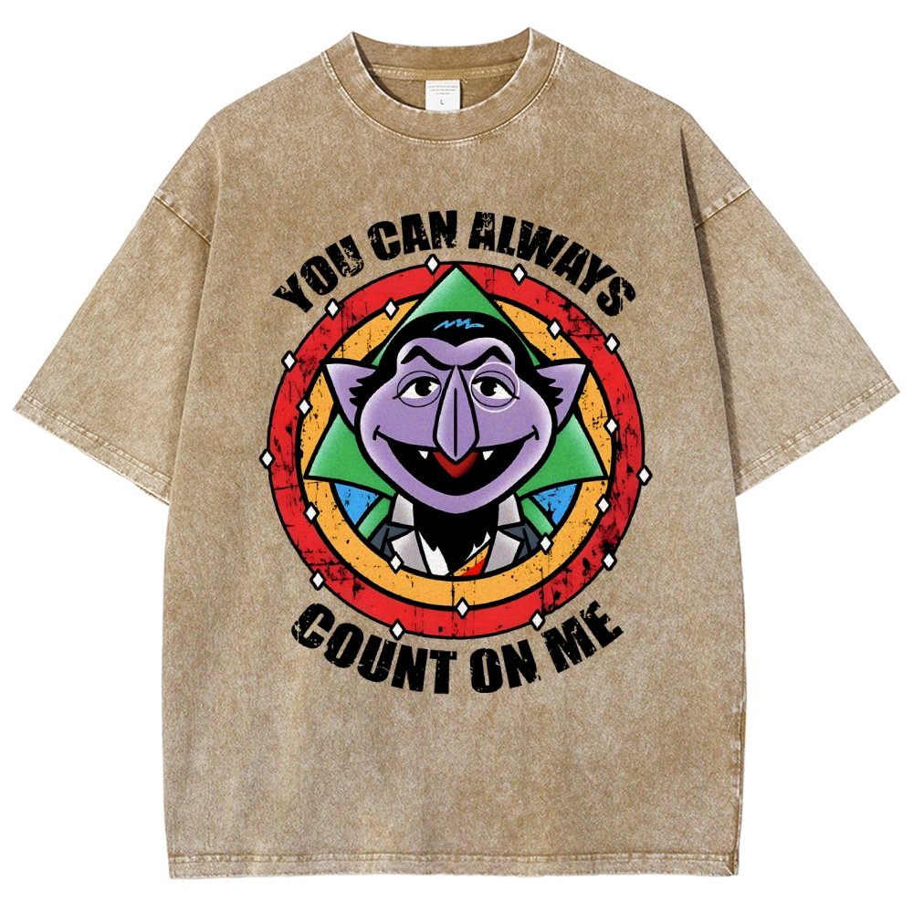 Count On Me Vintage Distressed T-shirt