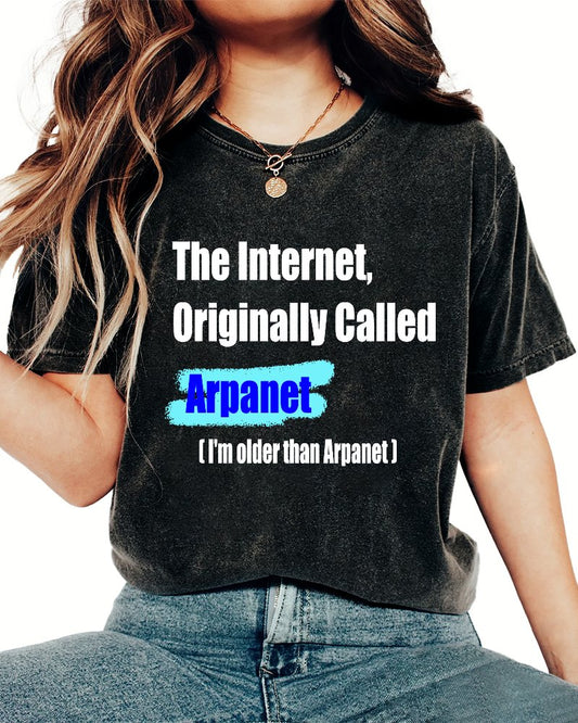 The Internet, Originally Called Arpanet Vintage Distressed T-shirt