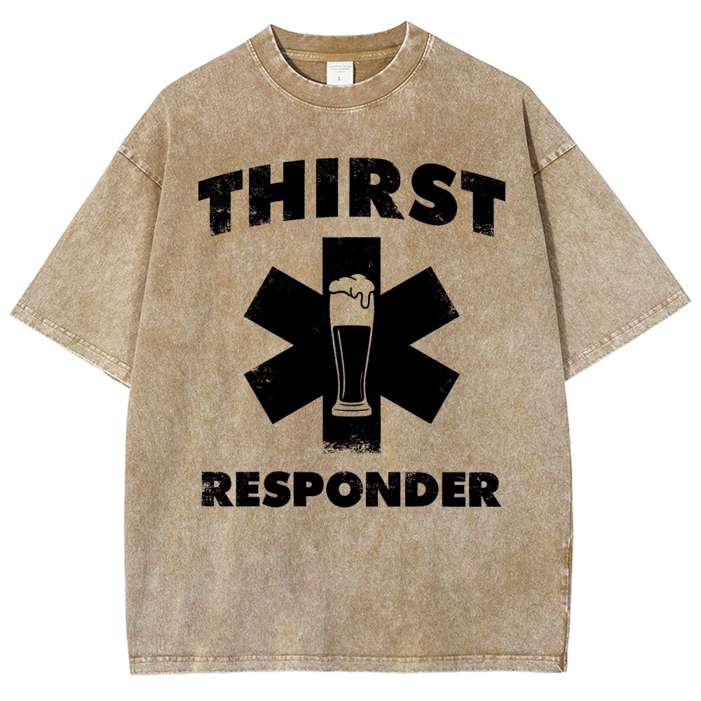 Thirst Responder Vintage Distressed T-shirt