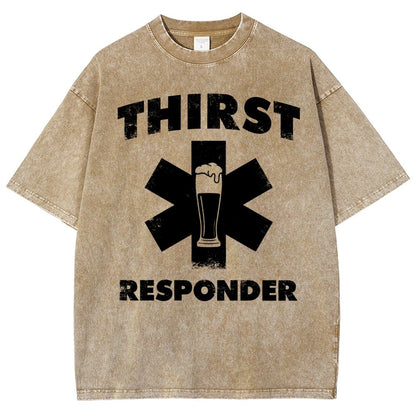 Thirst Responder Vintage Distressed T-shirt