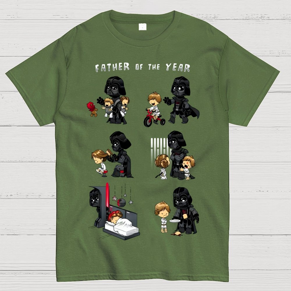 Father Of The Year Unisex Geek T-Shirt