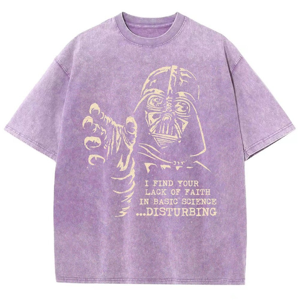 Basic Science Vintage Distressed T-shirt