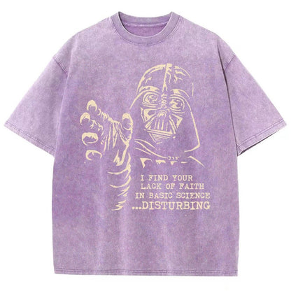 Basic Science Vintage Distressed T-shirt