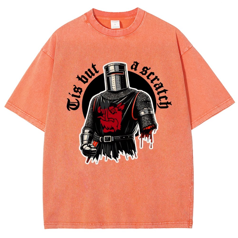Tis But A Scratch Vintage Distressed T-shirt