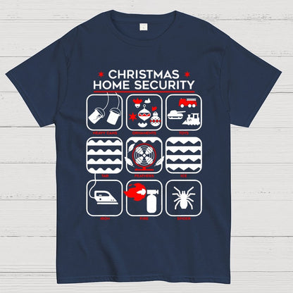 Christmas Home Security Geek T-Shirt