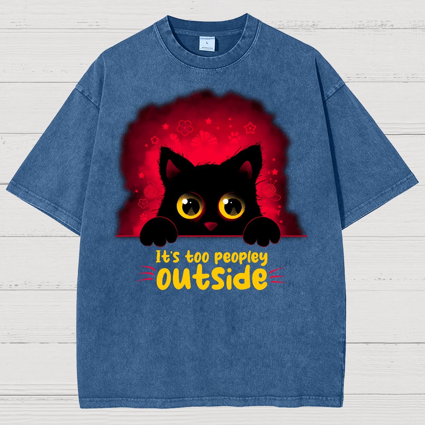 Too Peopley Vintage Distressed T-shirt