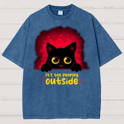 Too Peopley Vintage Distressed T-shirt