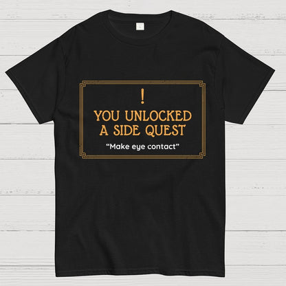 Unlocked Side Quest Geek T-Shirt