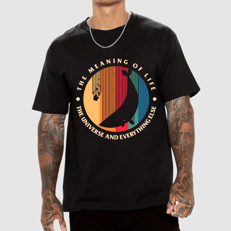 The Meaning Of Life - The Universe And Everything Else Geek T-Shirt