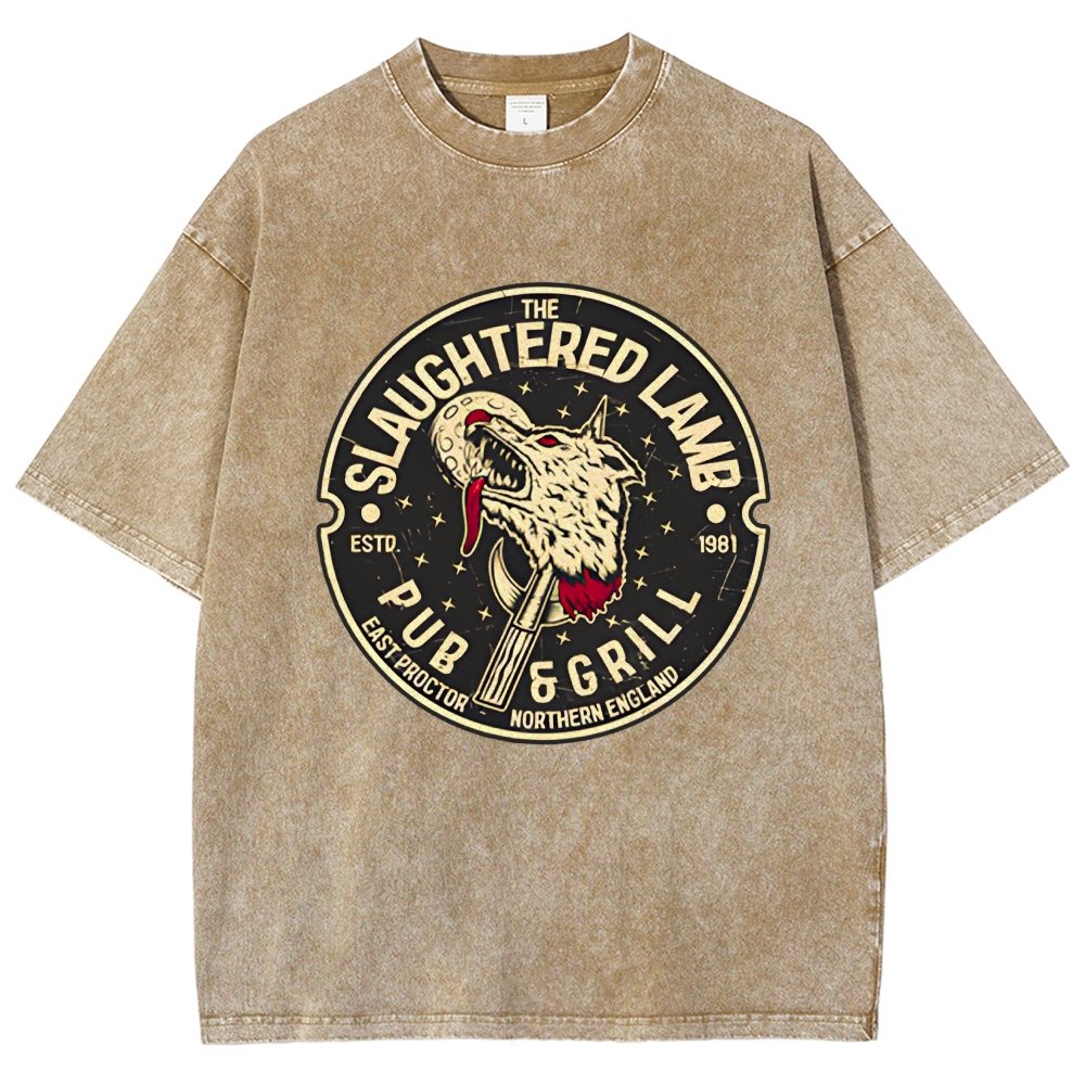 The Slaughtered Barn Vintage Distressed T-shirt