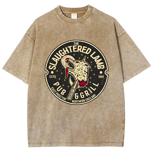 The Slaughtered Barn Vintage Distressed T-shirt