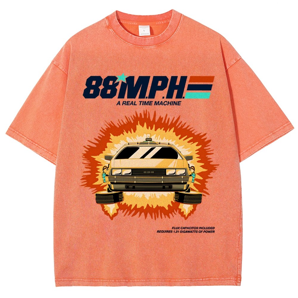 A Real Time Machine Vintage Distressed T-shirt