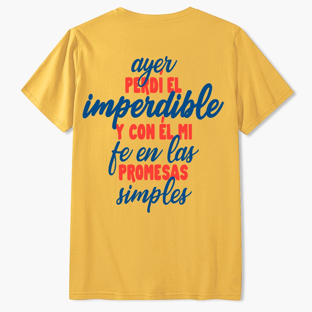 Perdí el imperdible Double-sided printing Geek T-Shirt