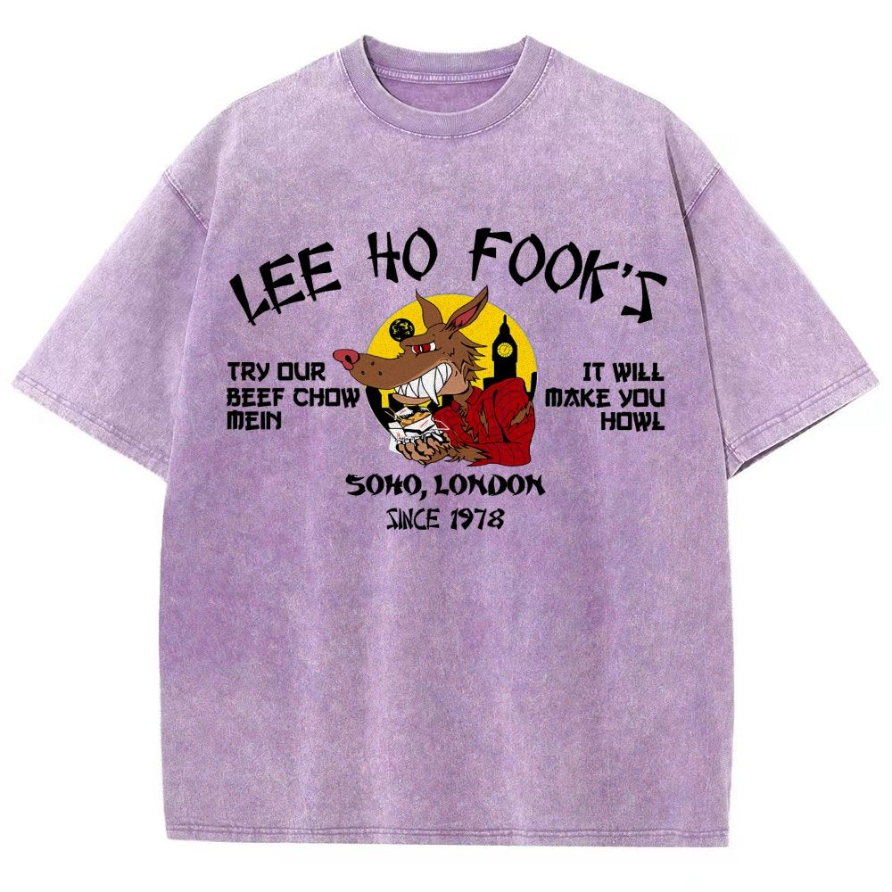 Lee Ho Fooks Soho London Since 1978 Vintage Distressed T-shirt