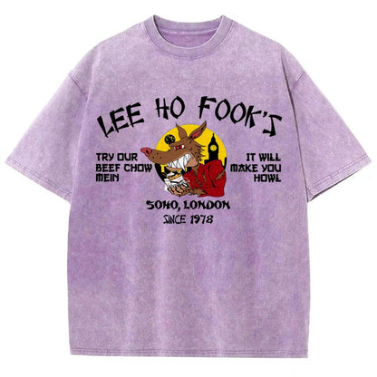 Lee Ho Fooks Soho London Since 1978 Vintage Distressed T-shirt