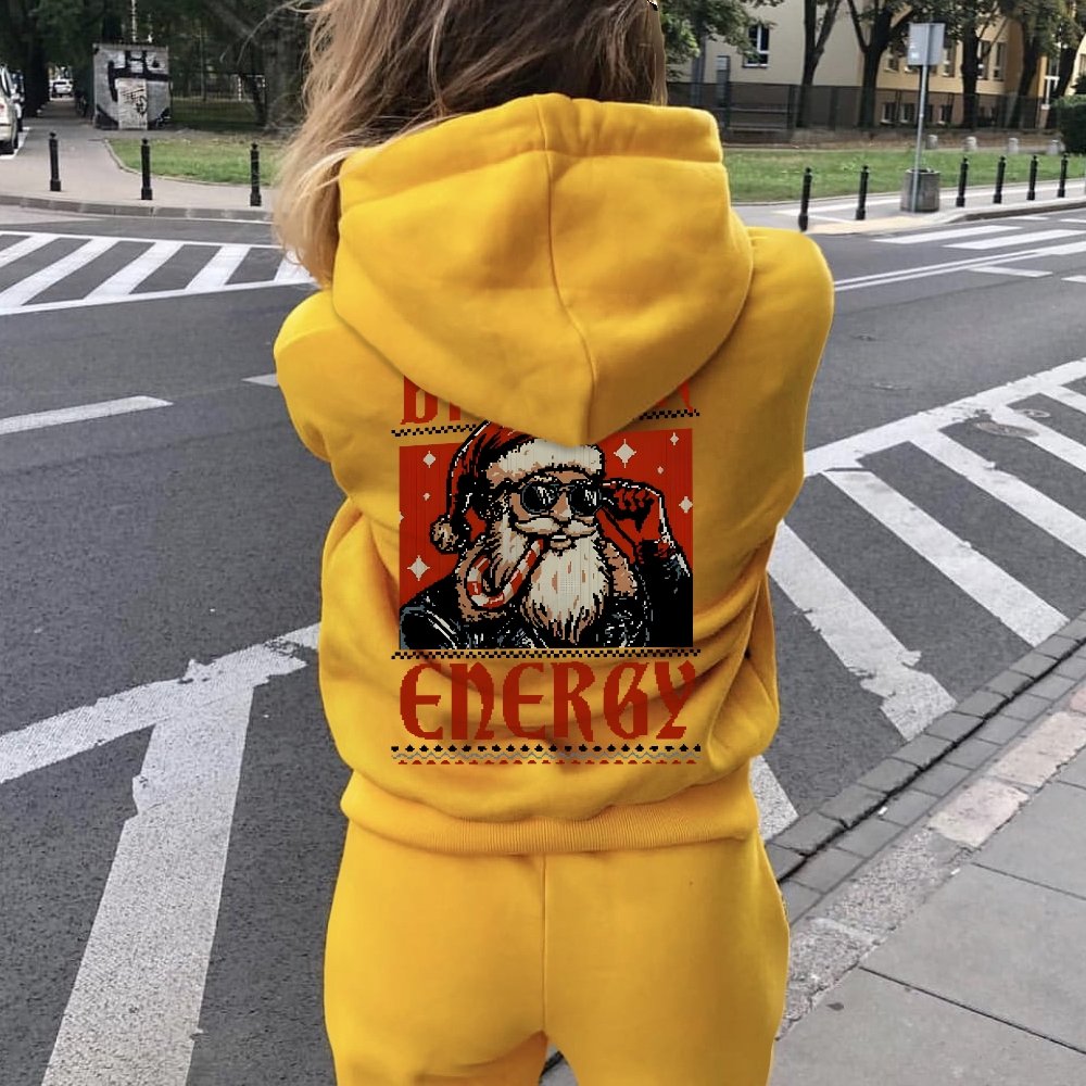 Big Nick Energy Printed Back Unisex Cotton Hoodie