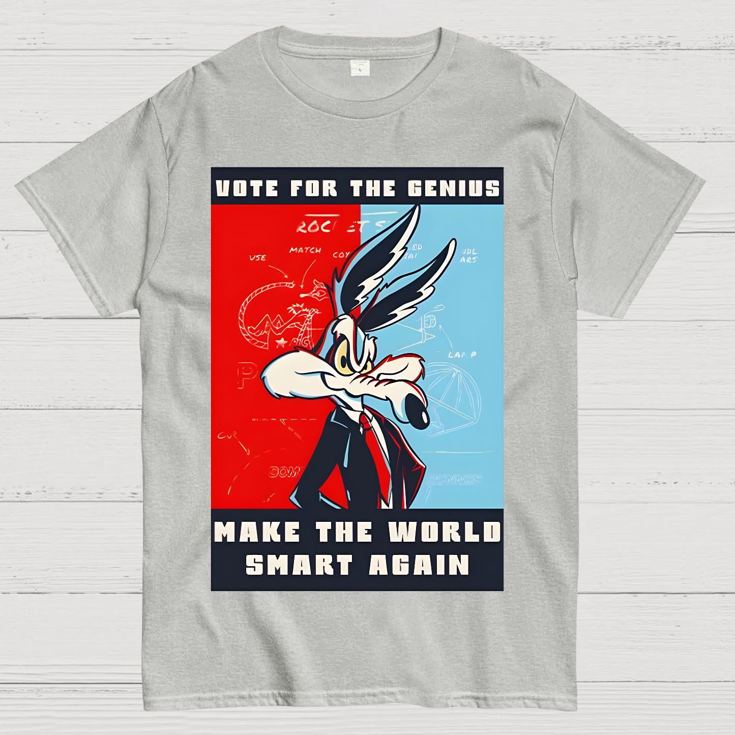 Make The World Smart Again Geek T-Shirt