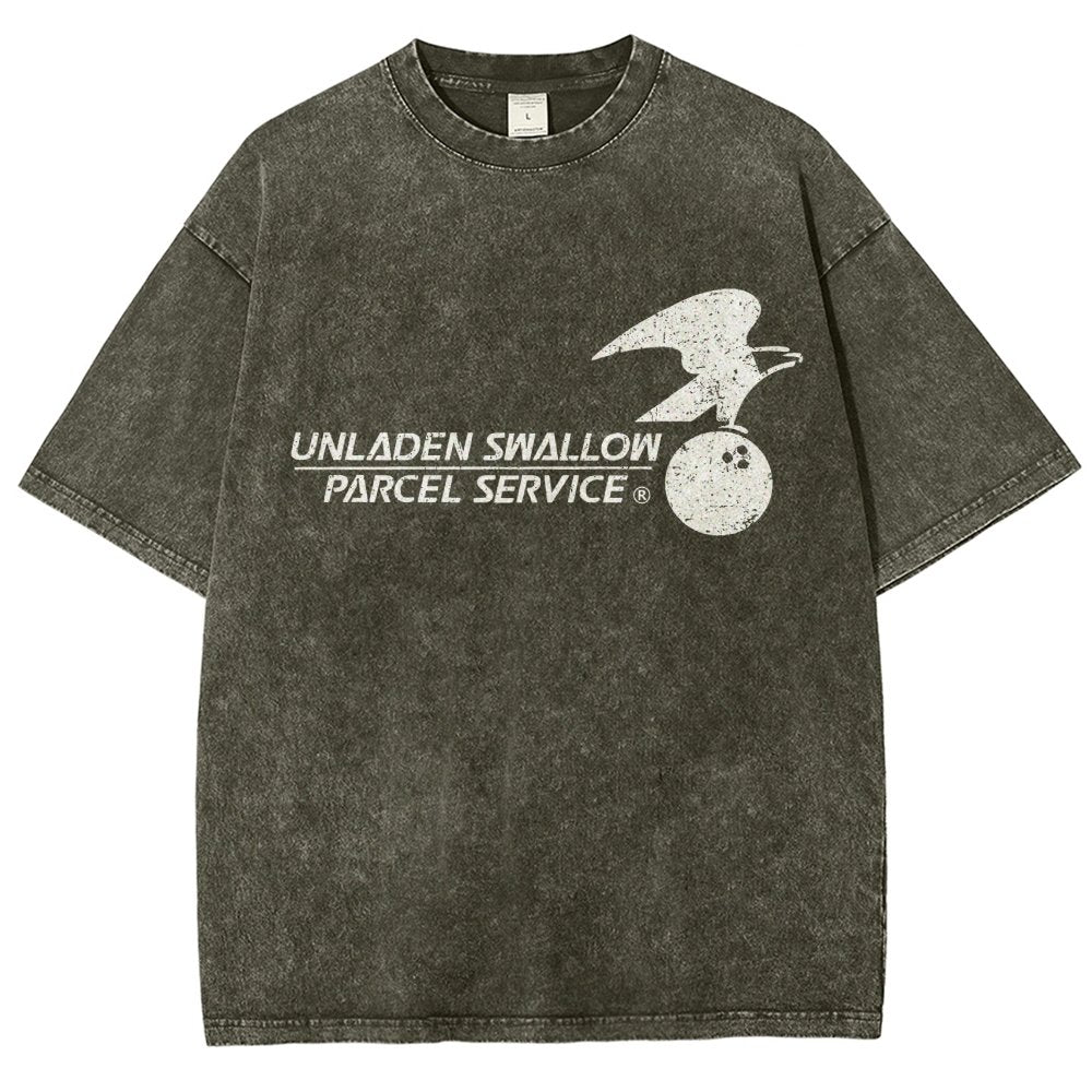 Unladen Swallow Shipping Service Vintage Distressed T-shirt