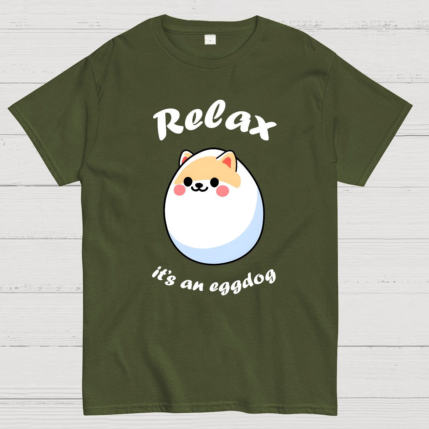 Relax, it's an Eggdog Geek T-Shirt