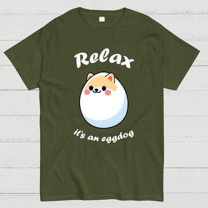 Relax, it's an Eggdog Geek T-Shirt