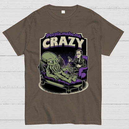 Lovecraft Cthulhu Therapy Geek T-Shirt