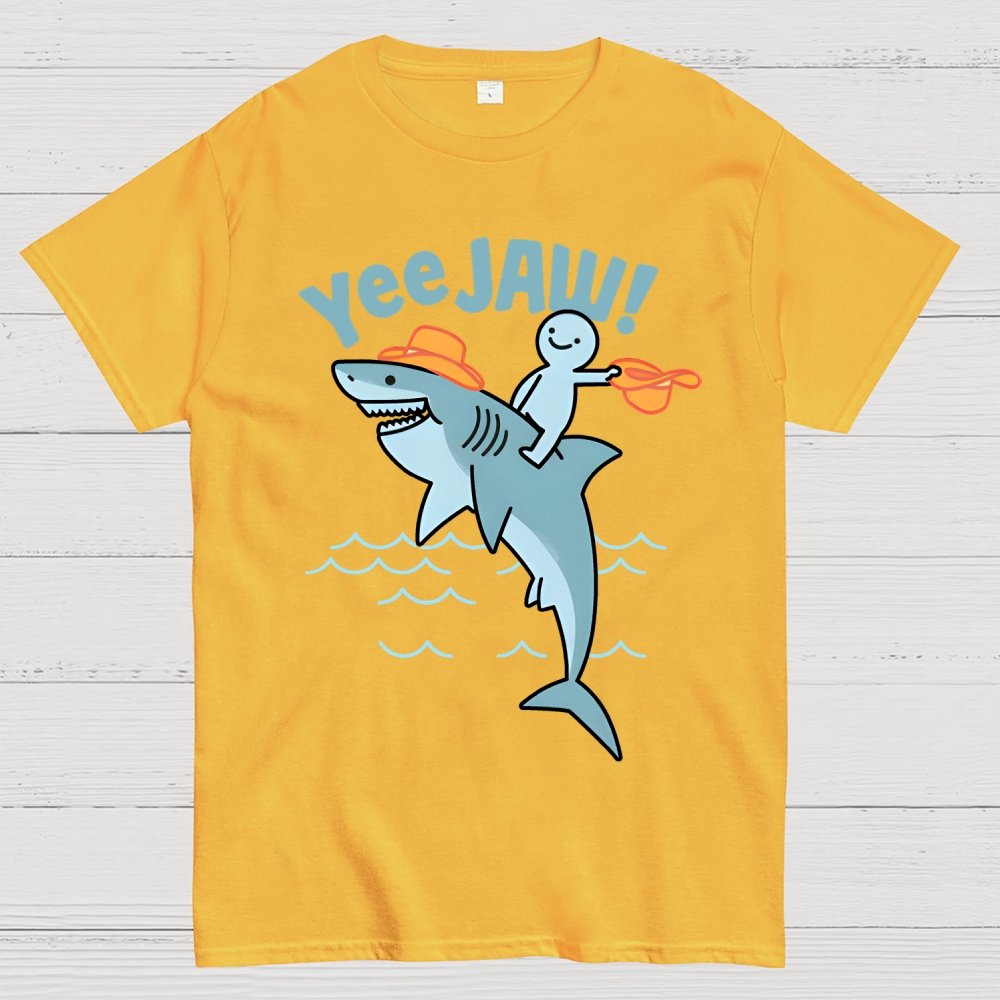 Yee Jaw! Shark Week Geek T-Shirt