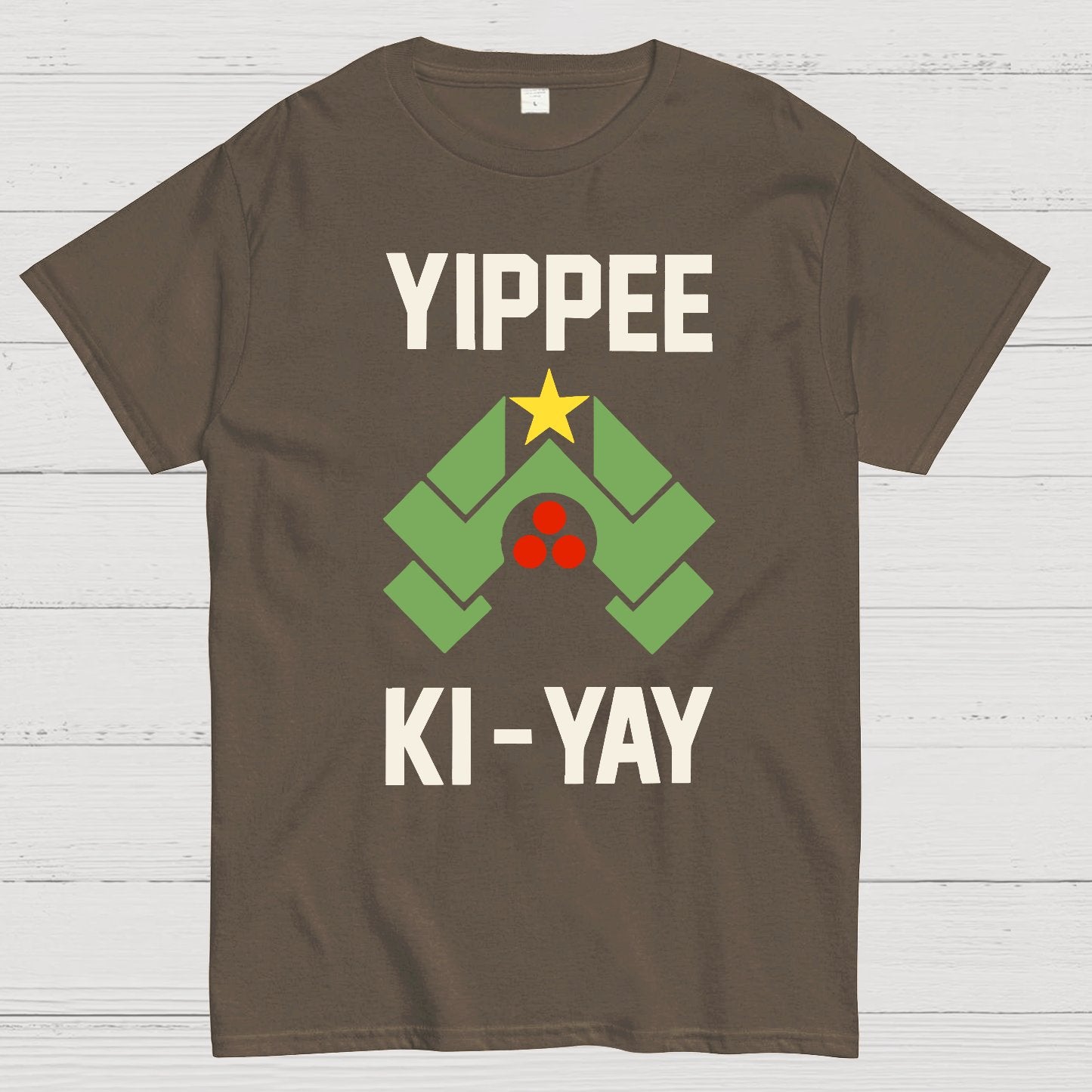 Yippee Ki Yay Christmas Geek T-Shirt