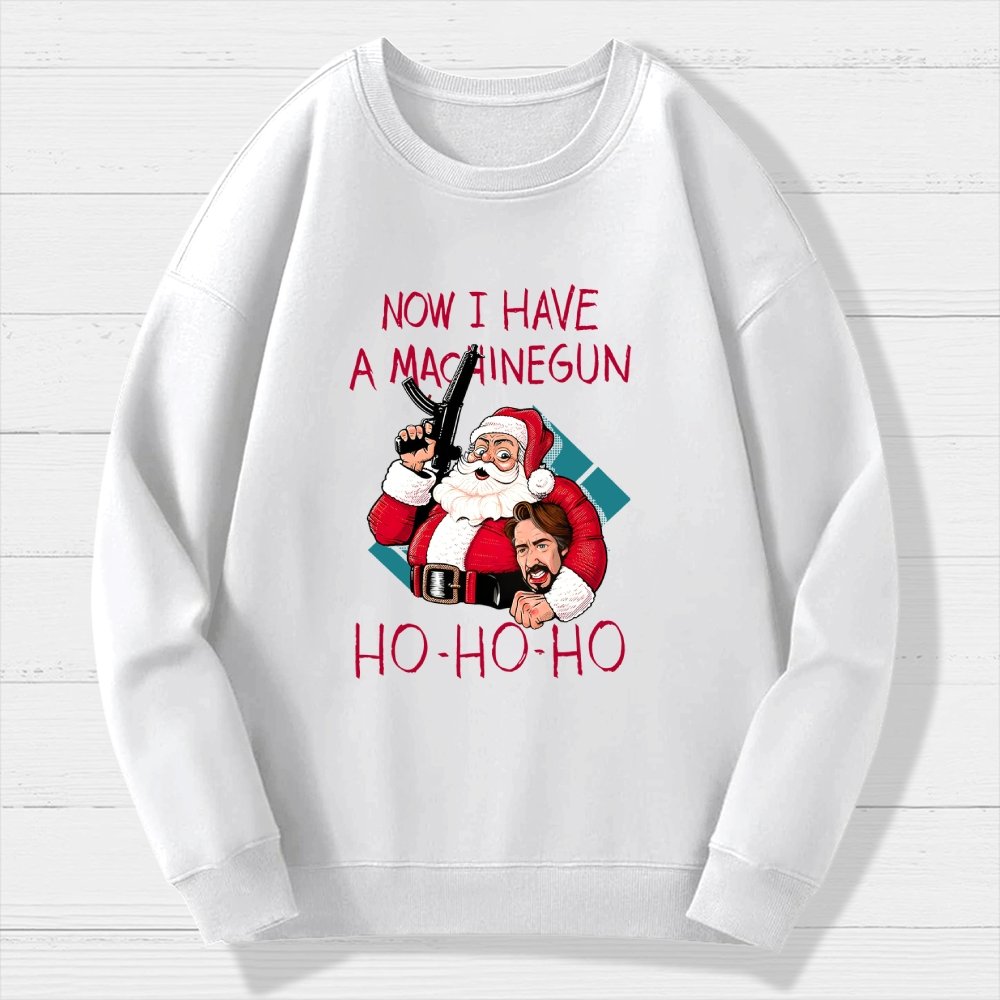 Ho-Ho-Ho Geek Cotton Sweatshirt