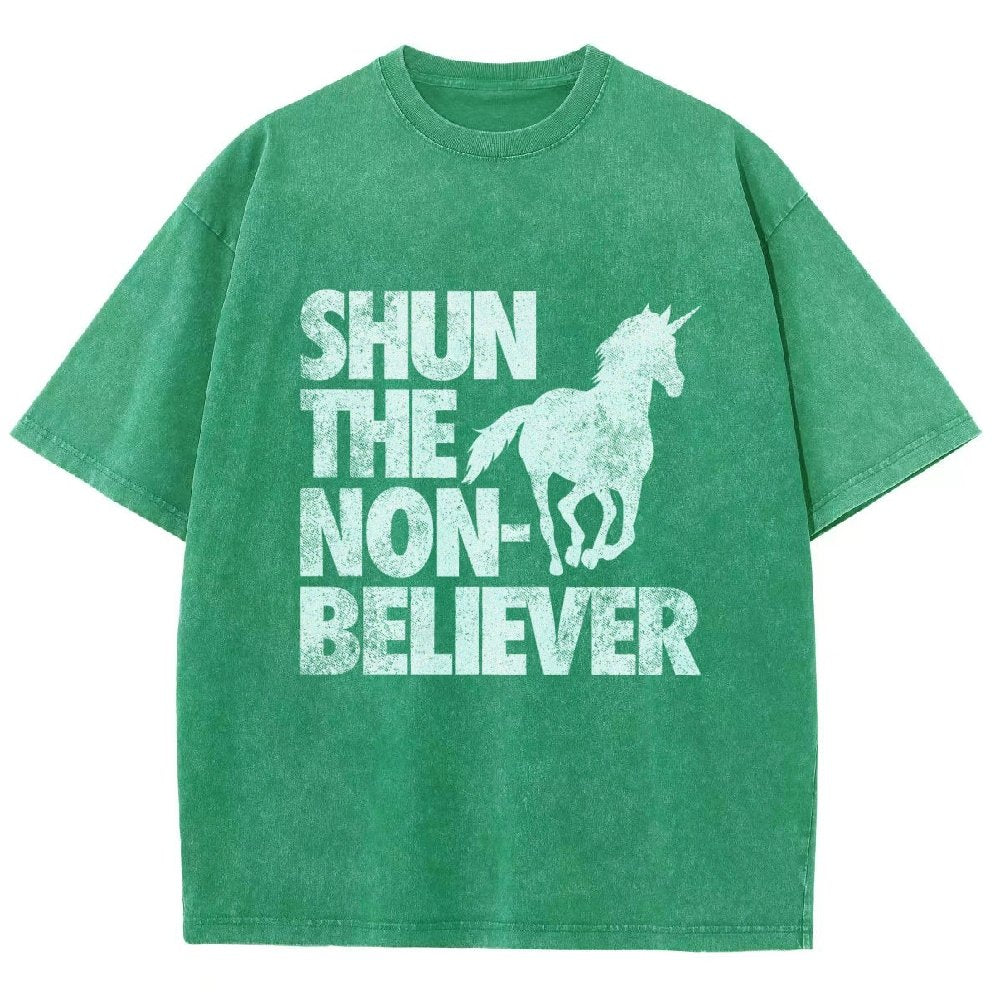 Shun the Non-Believer! Vintage Distressed T-shirt