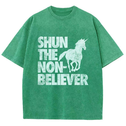 Shun the Non-Believer! Vintage Distressed T-shirt
