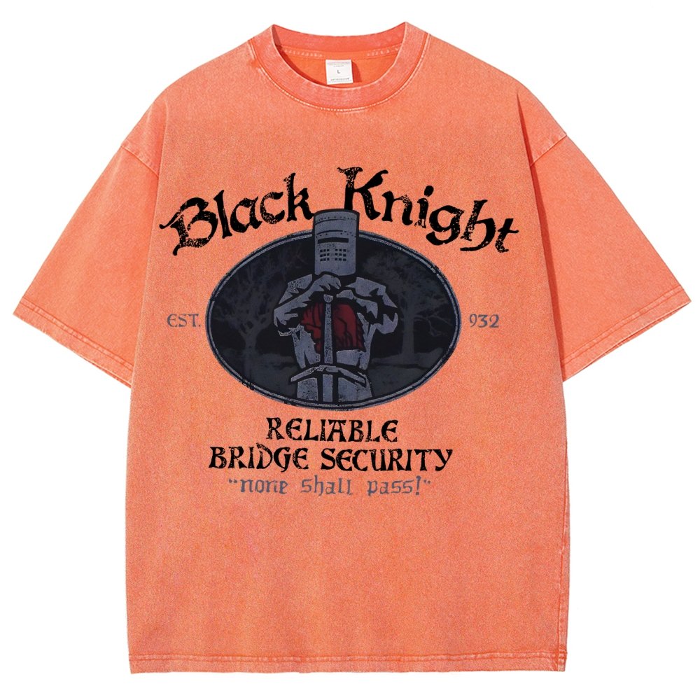 Black Knight Vintage Distressed T-shirt