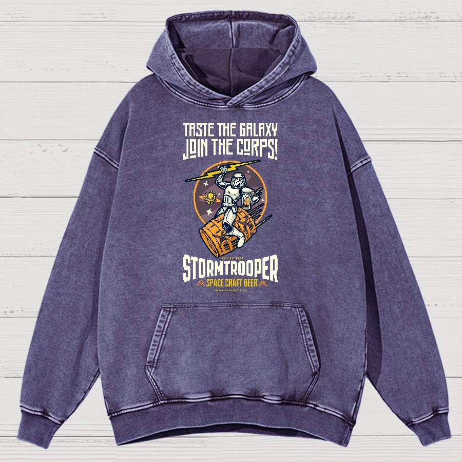 Taste The Galaxy.. Vintage Distressed Hoodie