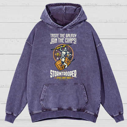 Taste The Galaxy.. Vintage Distressed Hoodie