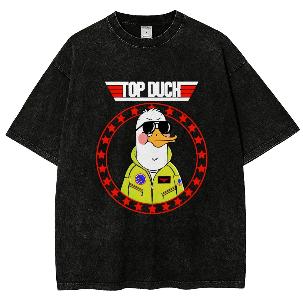 Top Duck Vintage Distressed T-shirt
