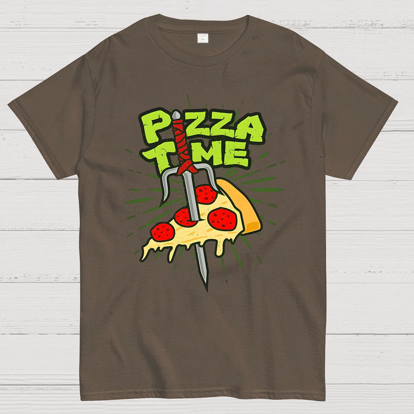Pizza Time! Geek T-Shirt