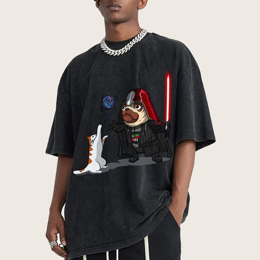 Tales From The Paw Side Vintage Distressed T-shirt