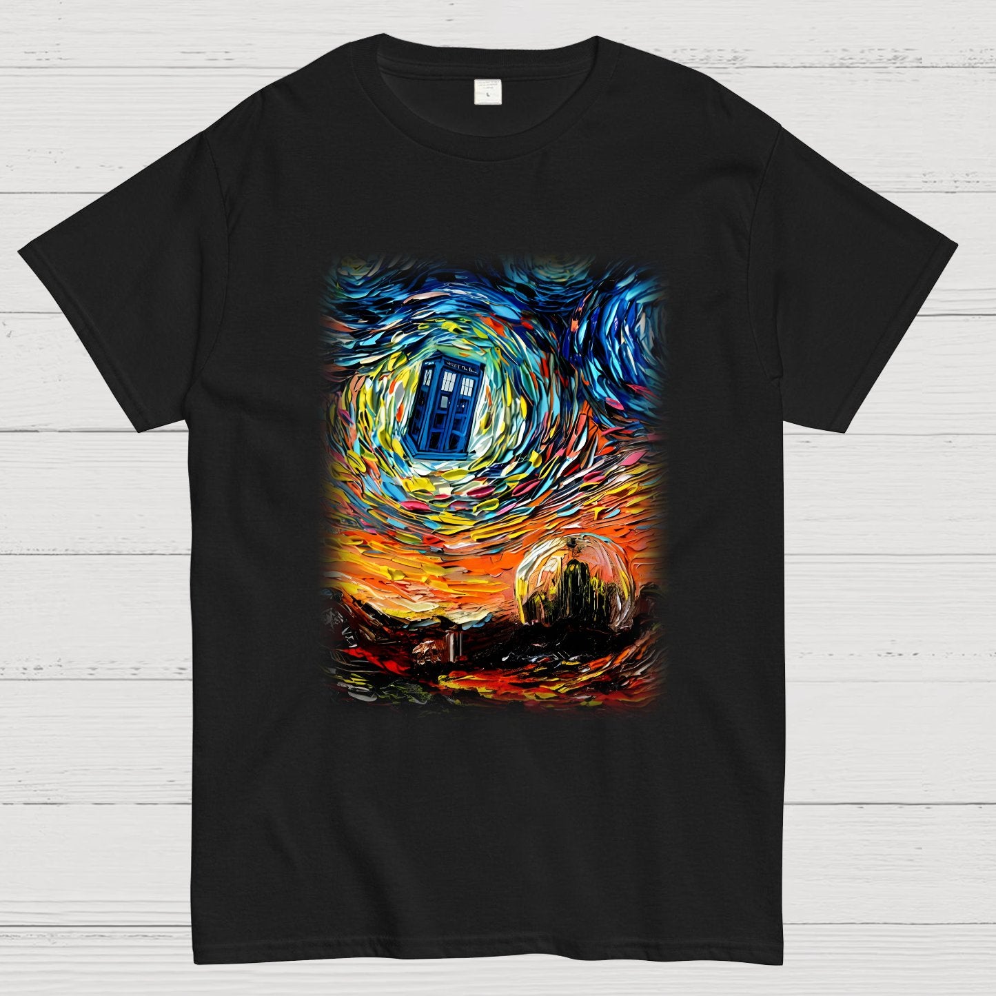 van Gogh Never Saw Mysterious Place Geeky T-Shirt