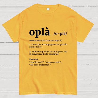 Oplà! Definizione Meme Geek T-Shirt