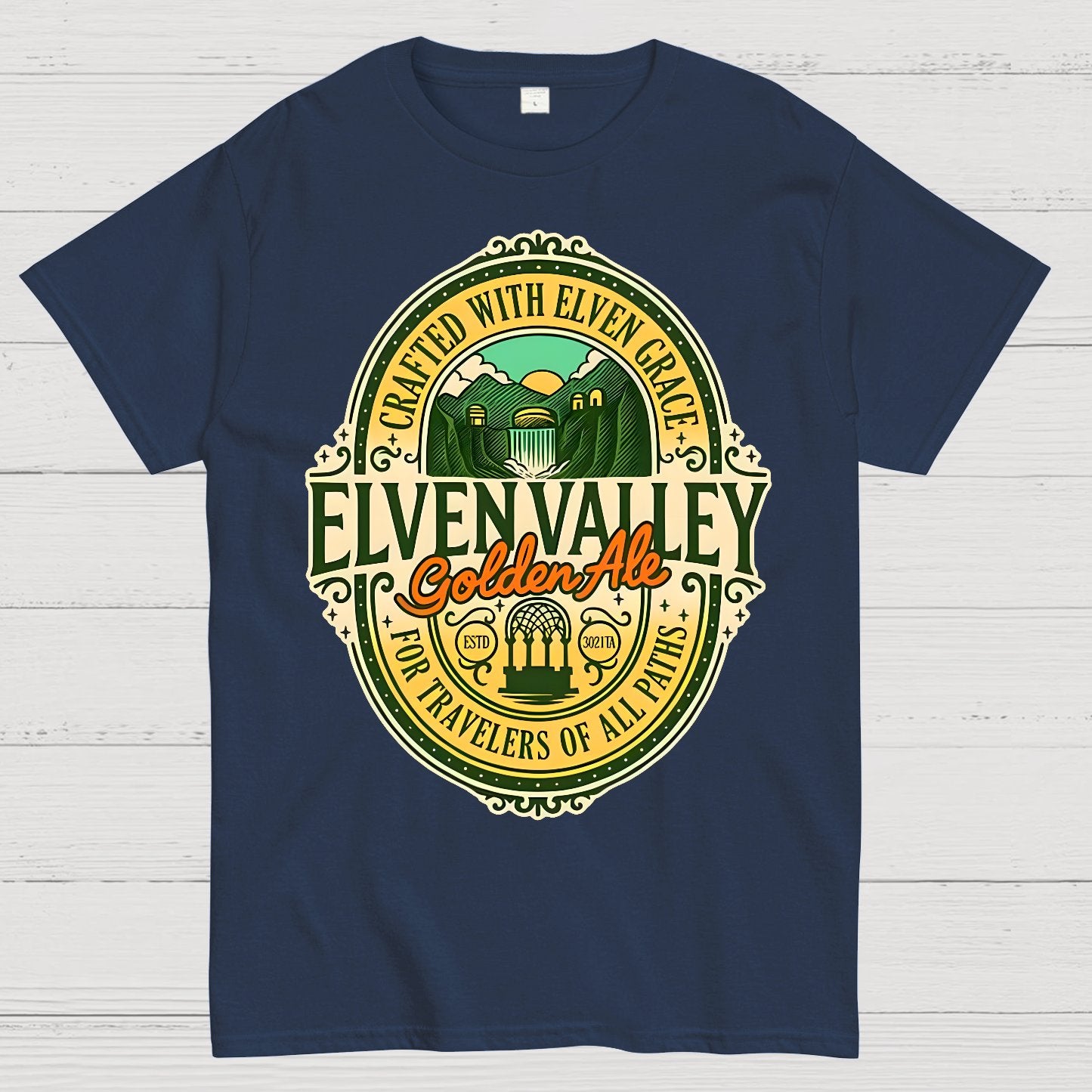 Mystic Valley Golden Ale Geek T-Shirt