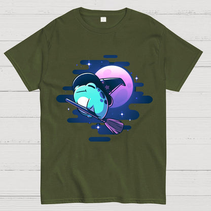 Halloween Frog Witch Geek T-Shirt