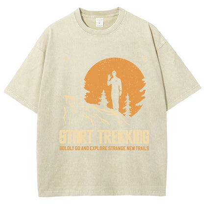 Start Exploring Vintage Distressed T-shirt