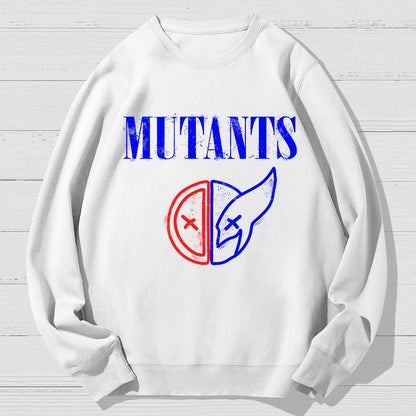 Mutants Band Geek Cotton Sweatshirt