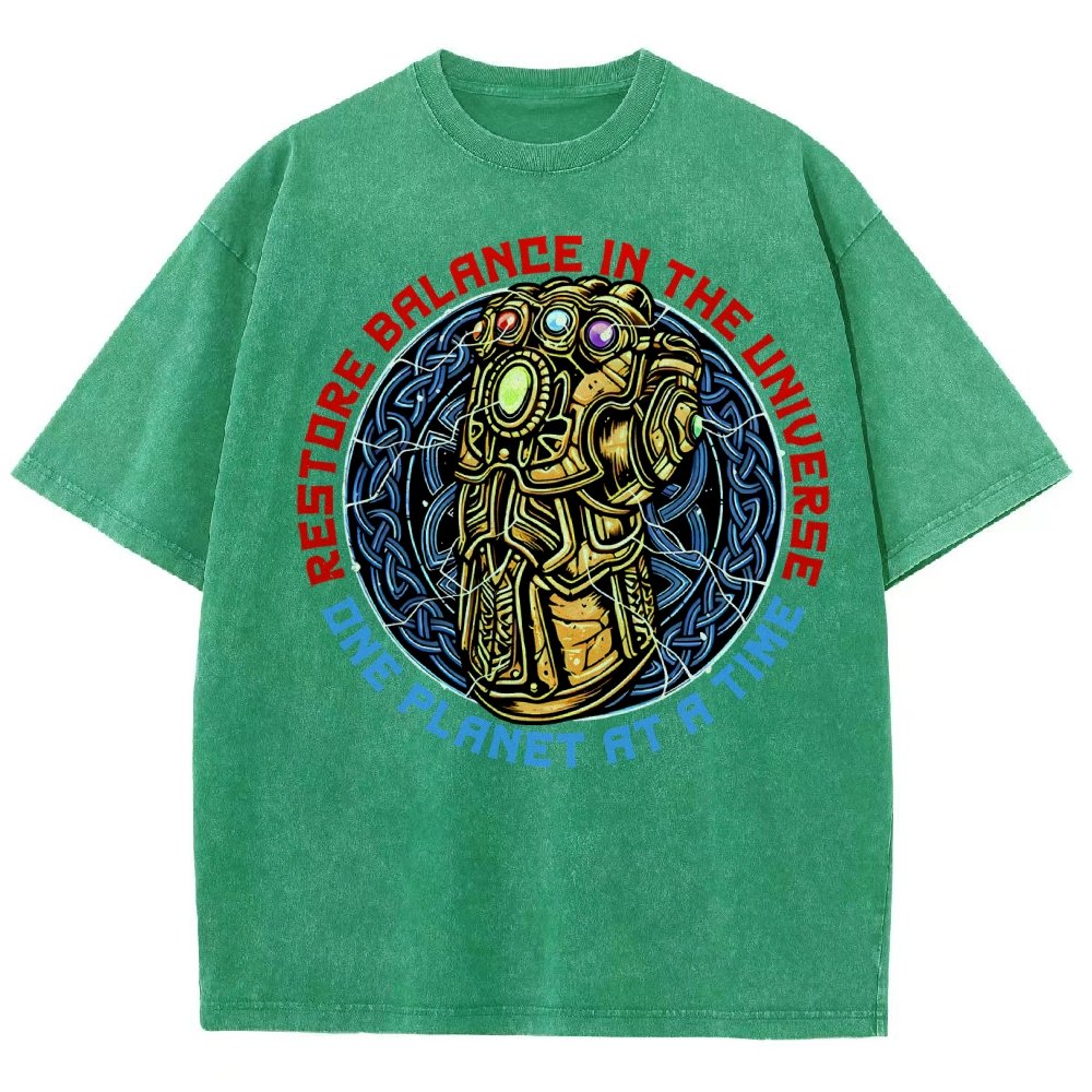 Restore Balance Vintage Distressed T-shirt