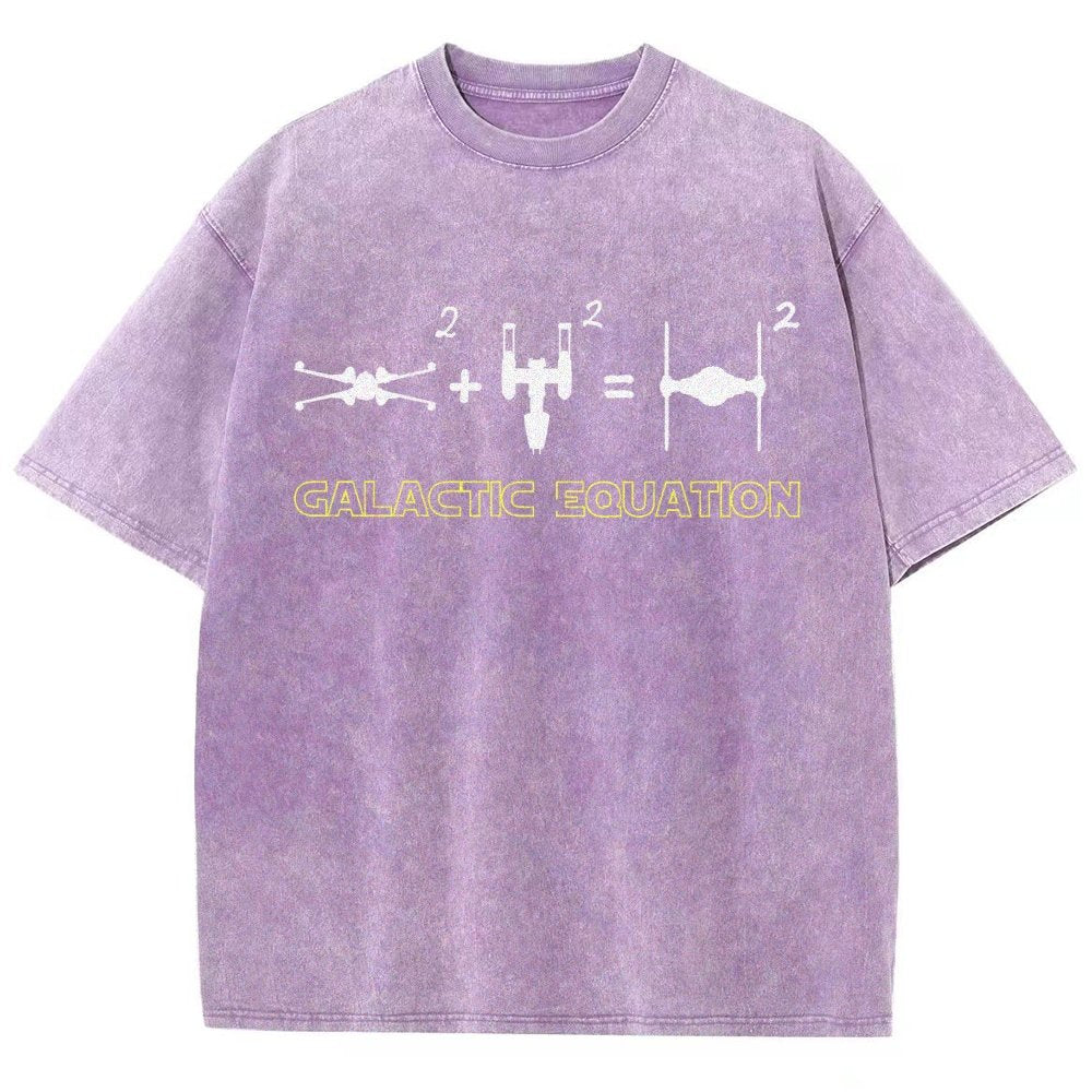Galactic Equation Vintage Distressed T-shirt