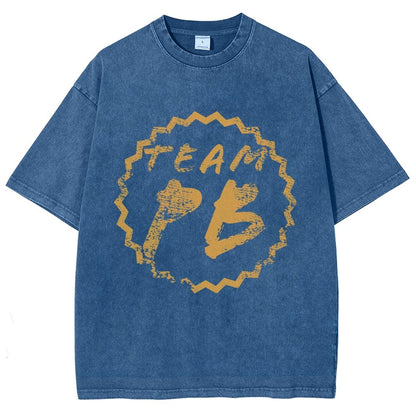 Team PB - Peanut Butter Vintage Distressed T-shirt