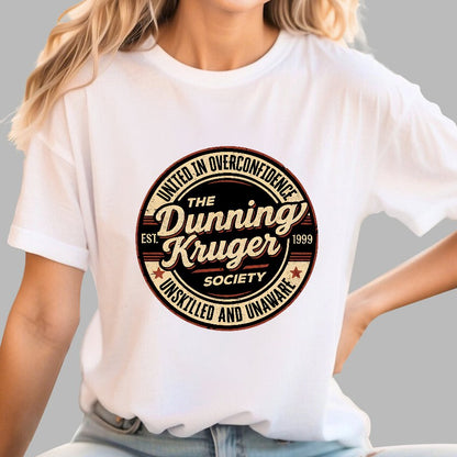 Dunning Kruger Geek T-Shirt